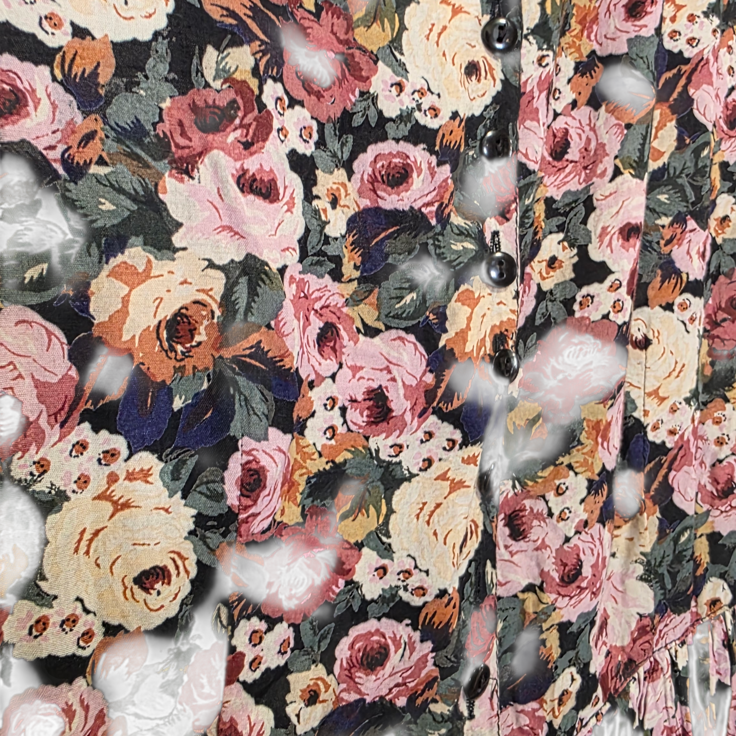 Tuomiss kukkakuvioinen mekko M