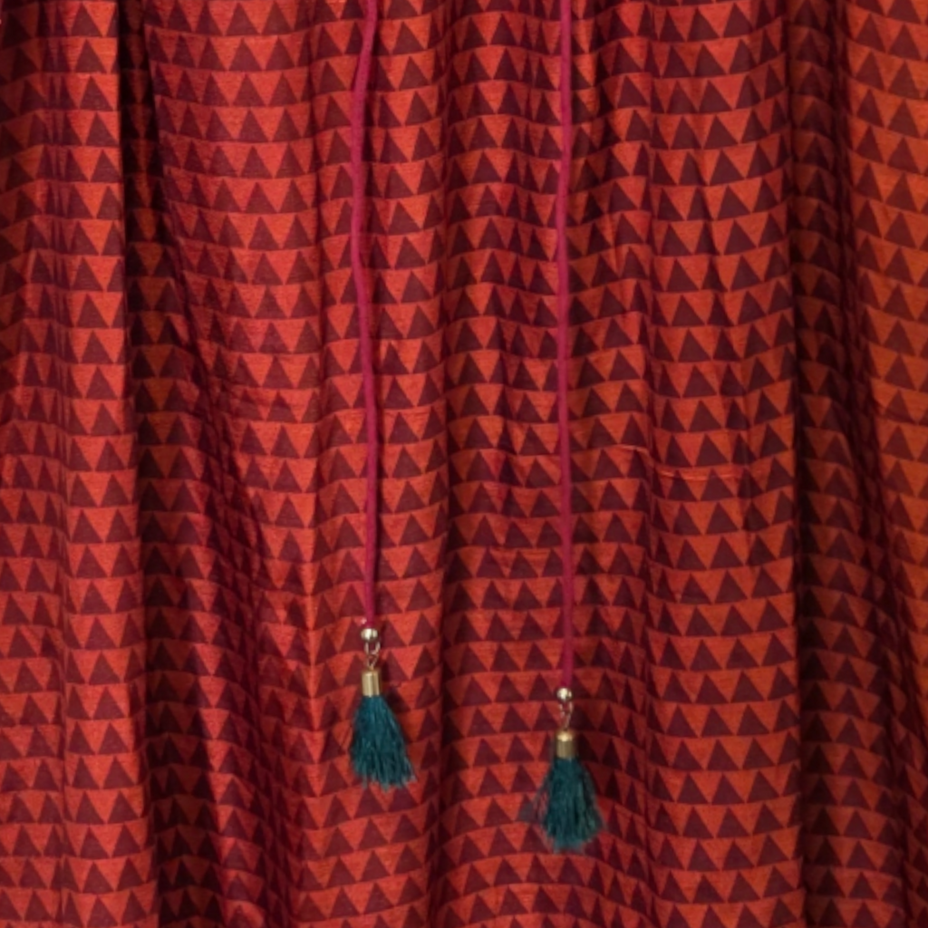 Agni oranssivihreä mekko M