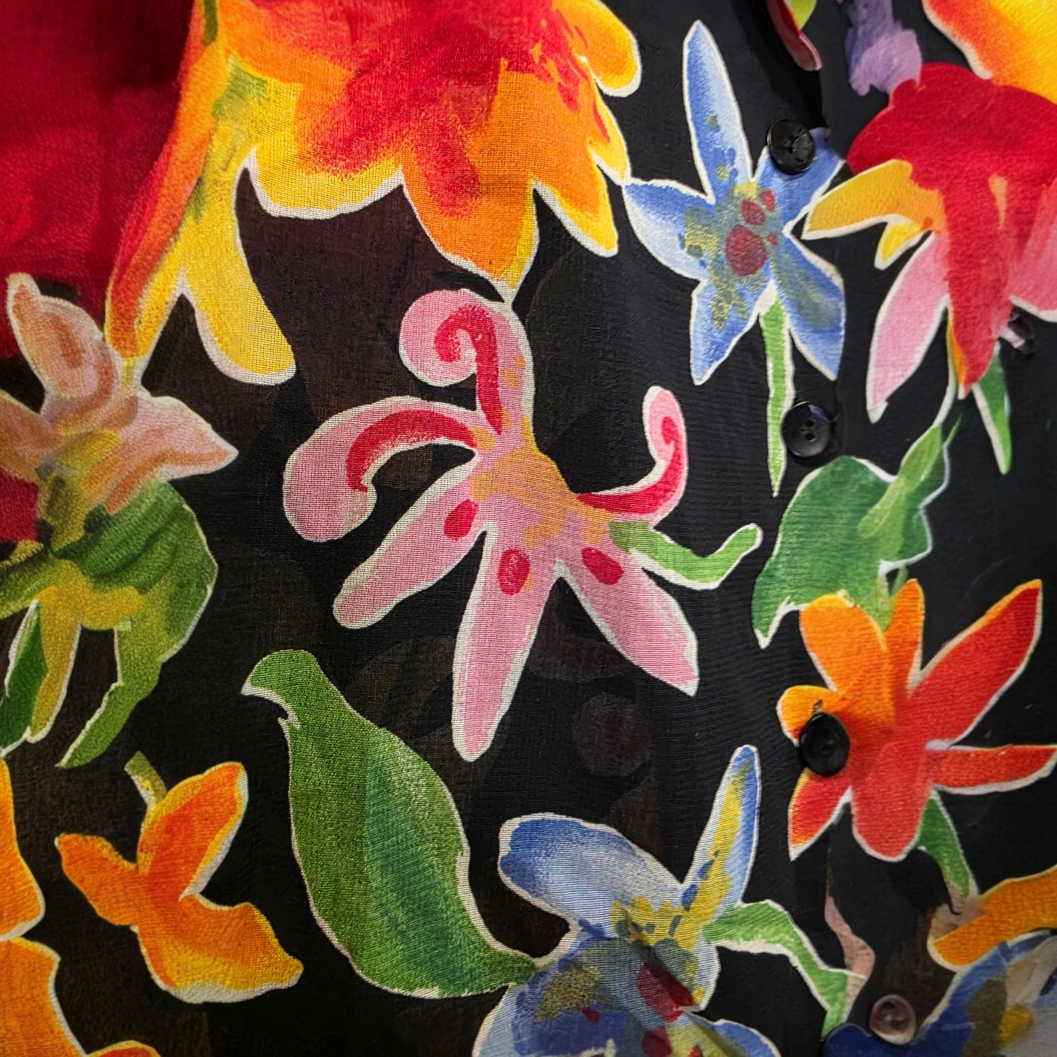 Tricana värikäs kauluspaita 42