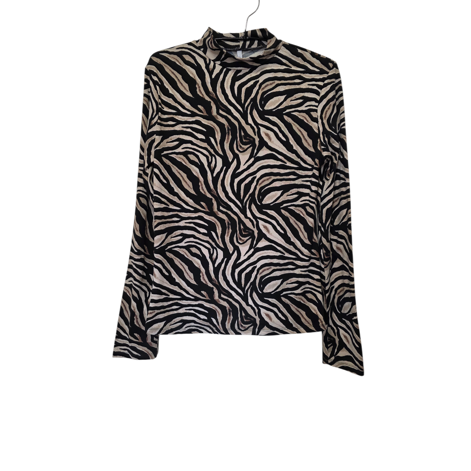 Seeprakuvioinen puolipoolopaita M