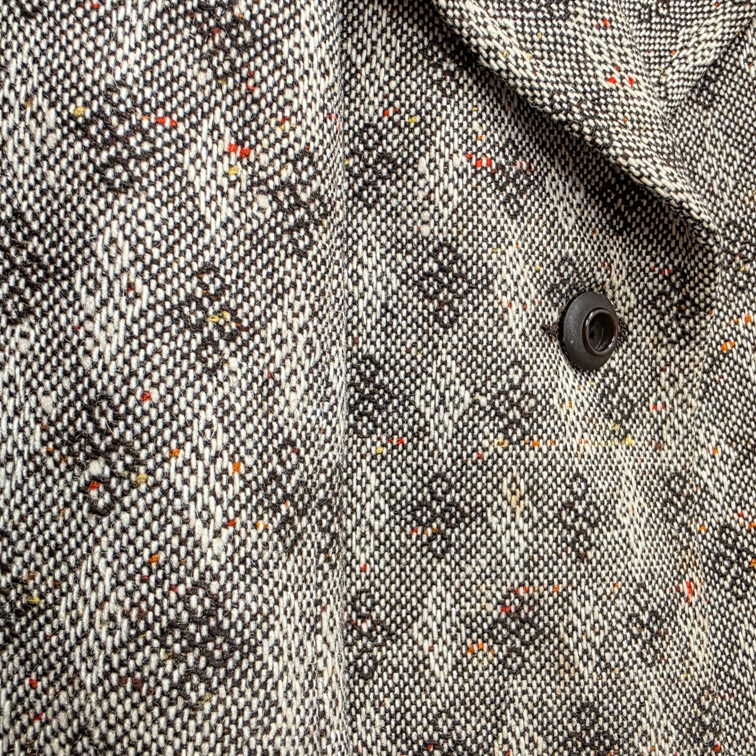 Finn Fashion Kaunotar suomalainen pitkä vintage villakangastakki D42