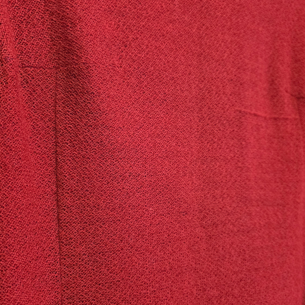 Pirkkos puku punainen kotimainen vintage mekko 40