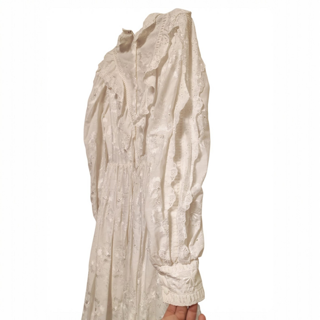 Heikkilä valkoinen maximekko c34