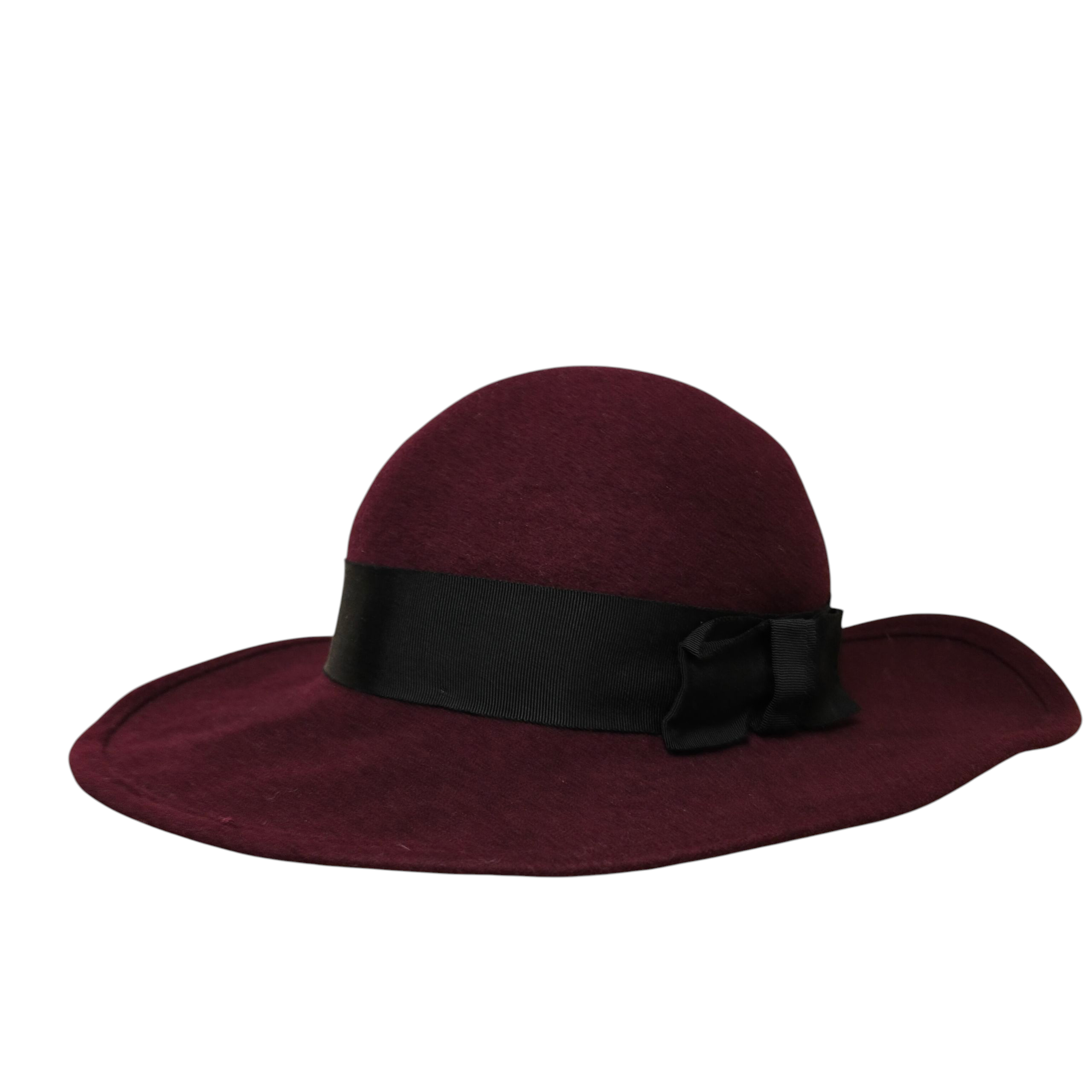 Bermona viininpunainen lierihattu