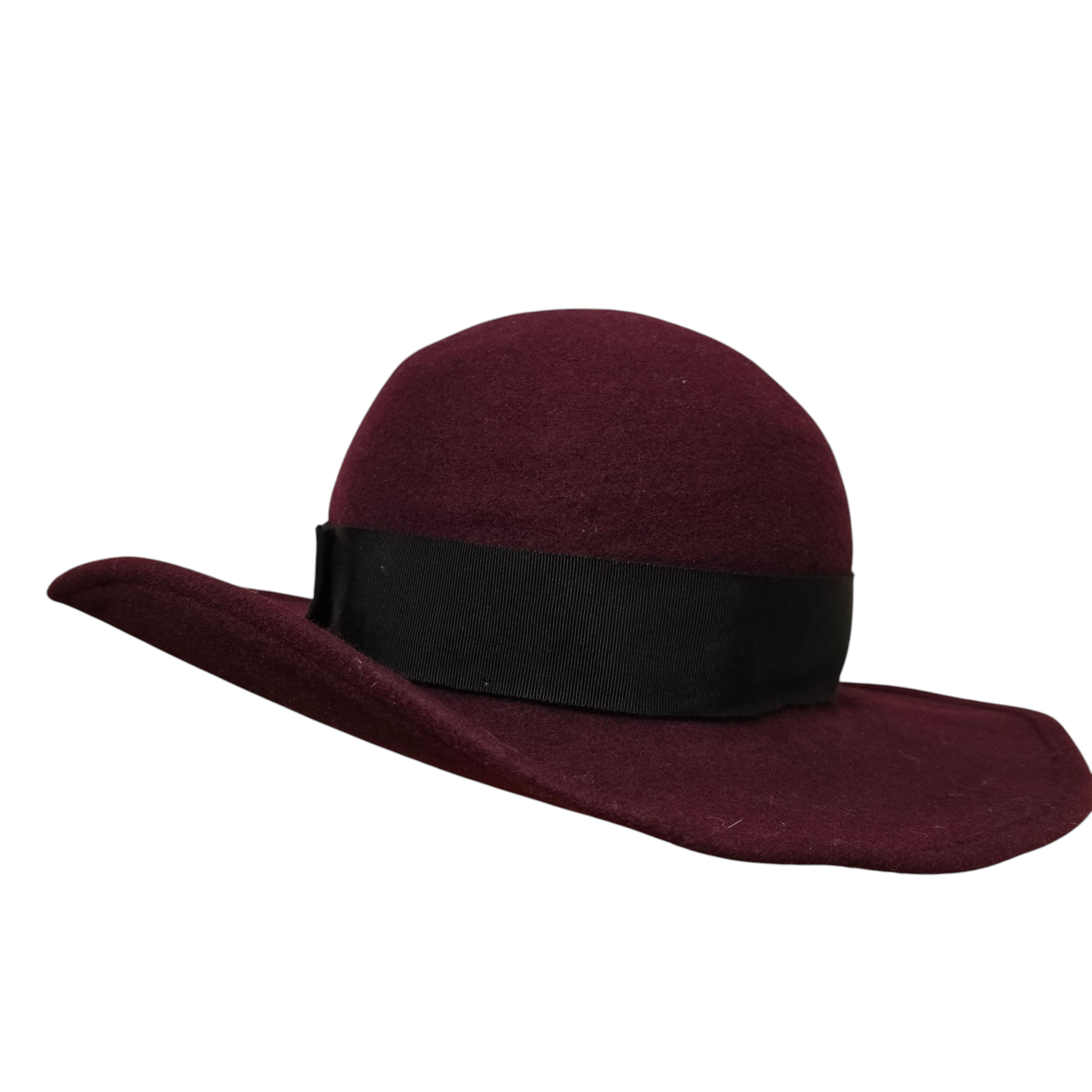 Bermona viininpunainen lierihattu