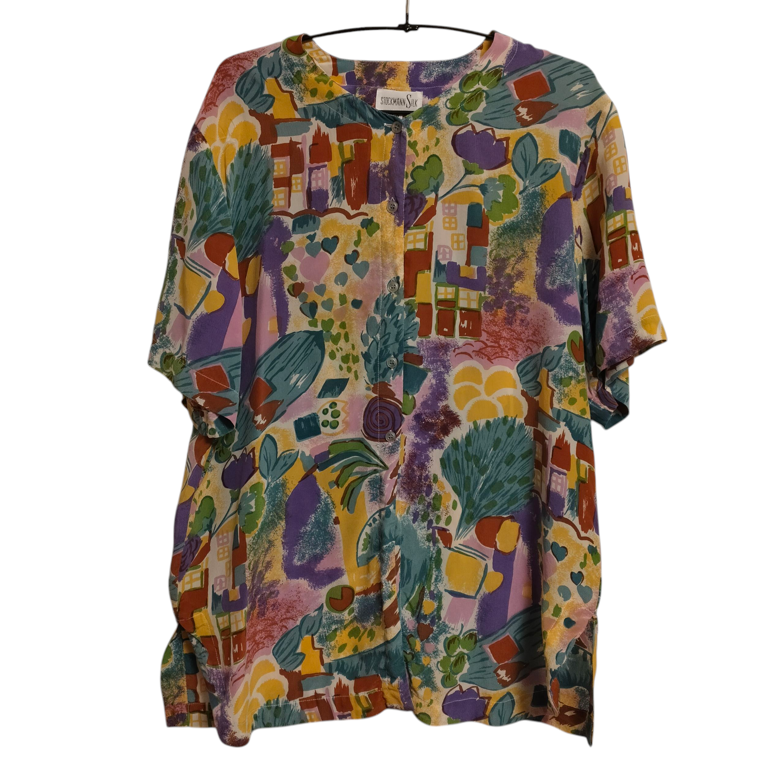 StockmannSilk värikäs paita S