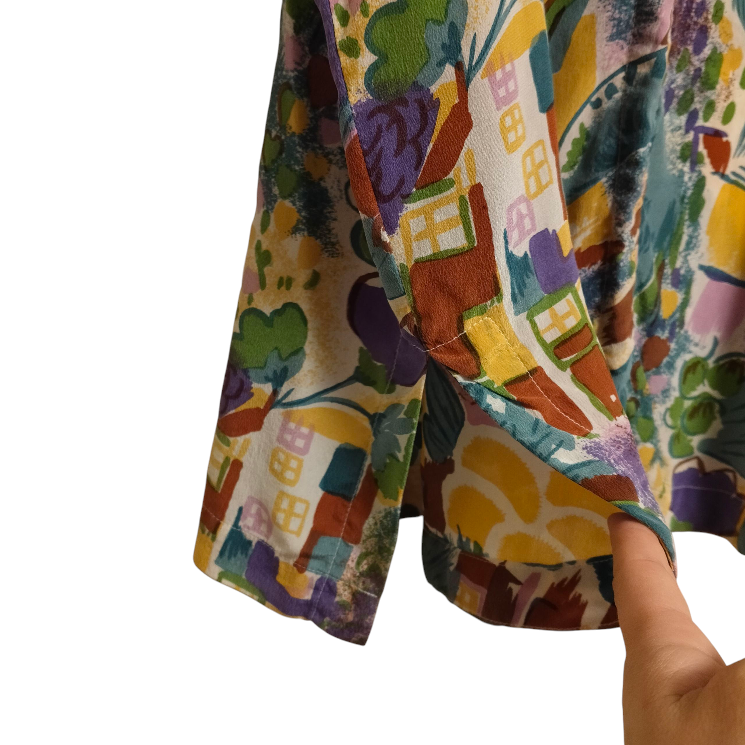 StockmannSilk värikäs paita S