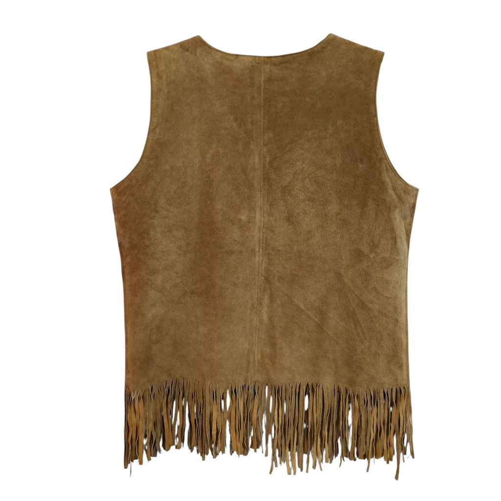 Twice ruskea hapsumokkaliivi XL