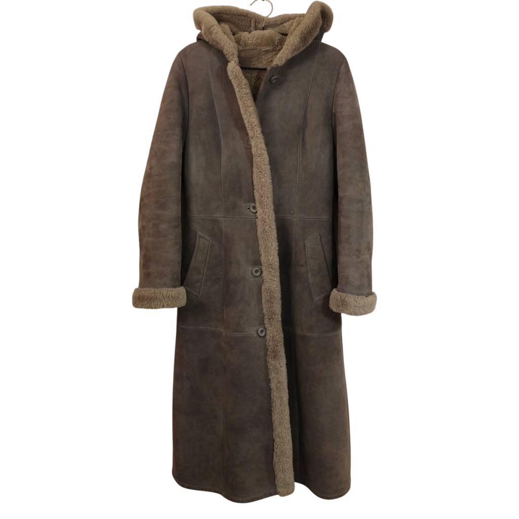 Paavo Heinonen harmaa mokkatakki 38