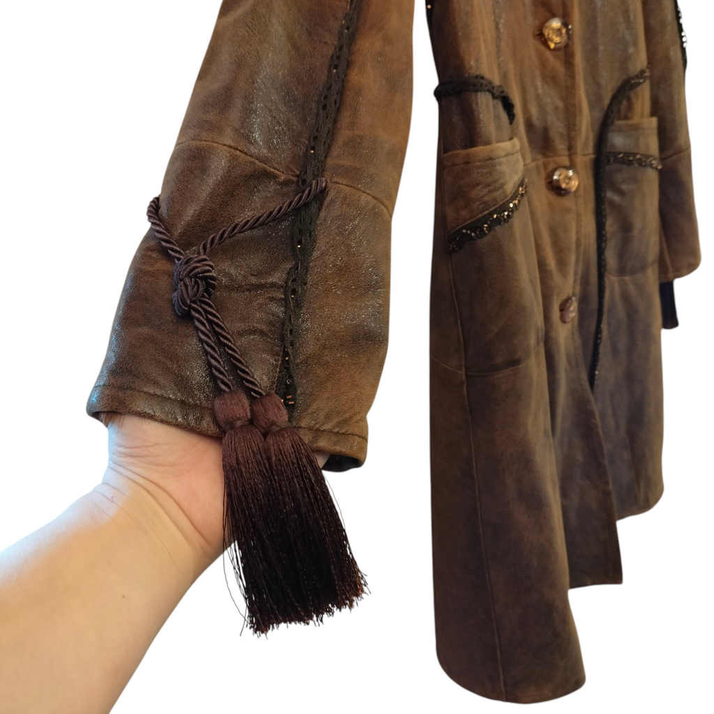 ModelloStudio nahkatakki karvavuorella