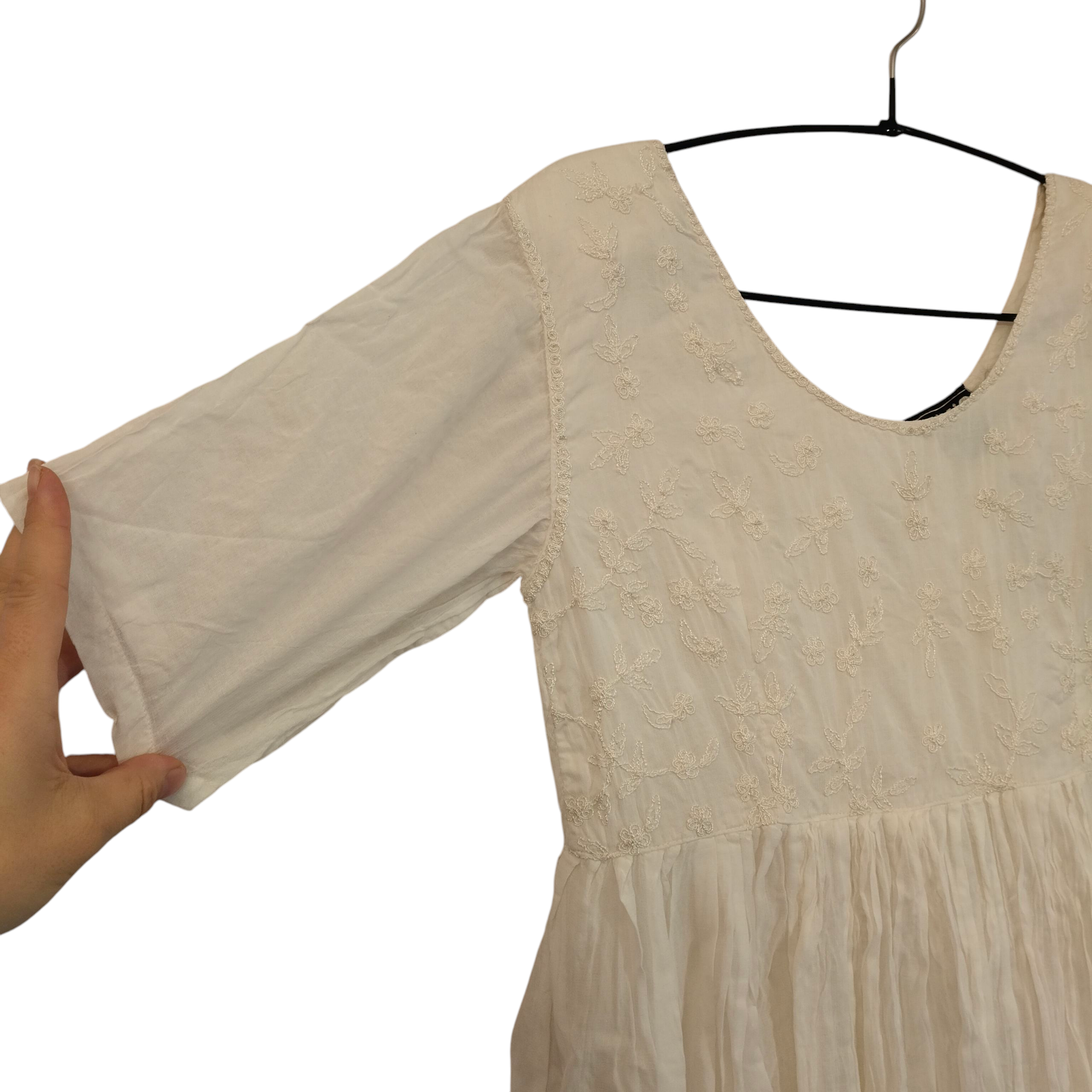 Ewa's valkoinen mekko S